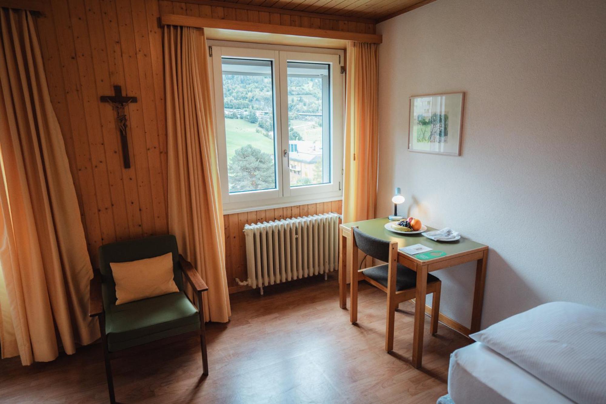 Hotel Haus Schoenstatt Contactless-Check-In Brig Luaran gambar